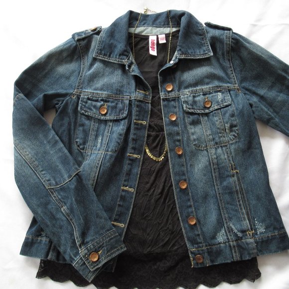 Route 66 Jackets & Blazers - Route 66 Blue Denim Jacket S